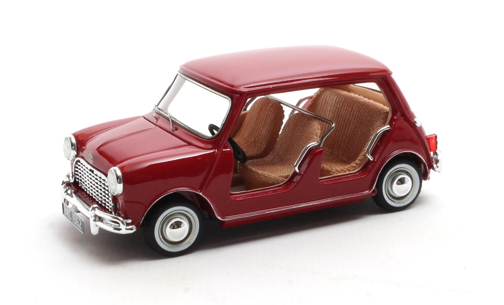 Mini Beach Car 1962 Rood - 1:43  Mini Beach Car 1962 Rood - 1:43